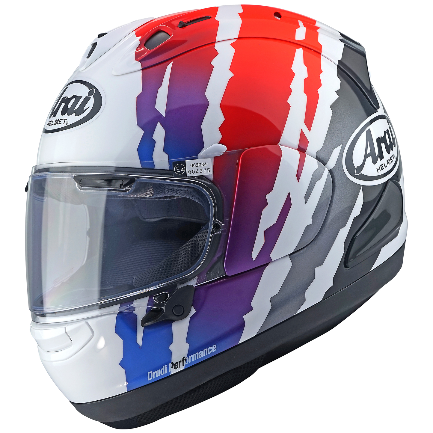 Arai RX-7V Evo Full Face Helmet - Blade Red / Purple / White