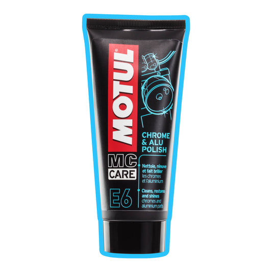 Motul E6 Chrome / Aluminium Polish 100mL