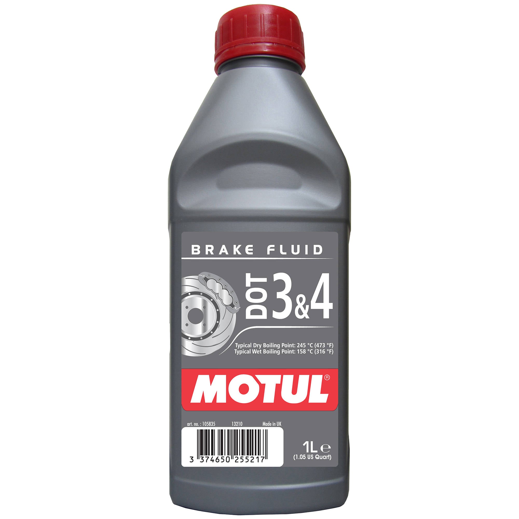 Motul DOT 3 / 4 Brake Fluid 1 Litre