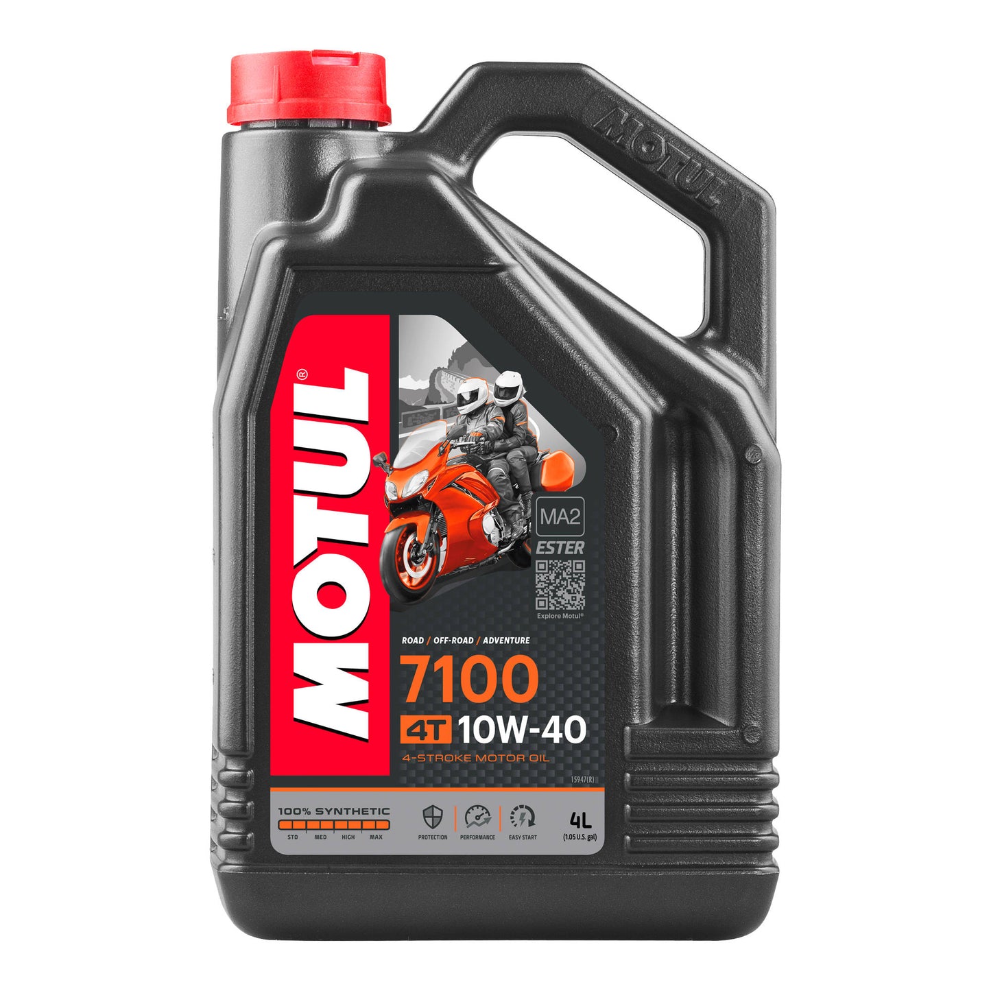 Motul 7100 10W40 4T Promo Pack 4 x 4 Litres + 1 Litre