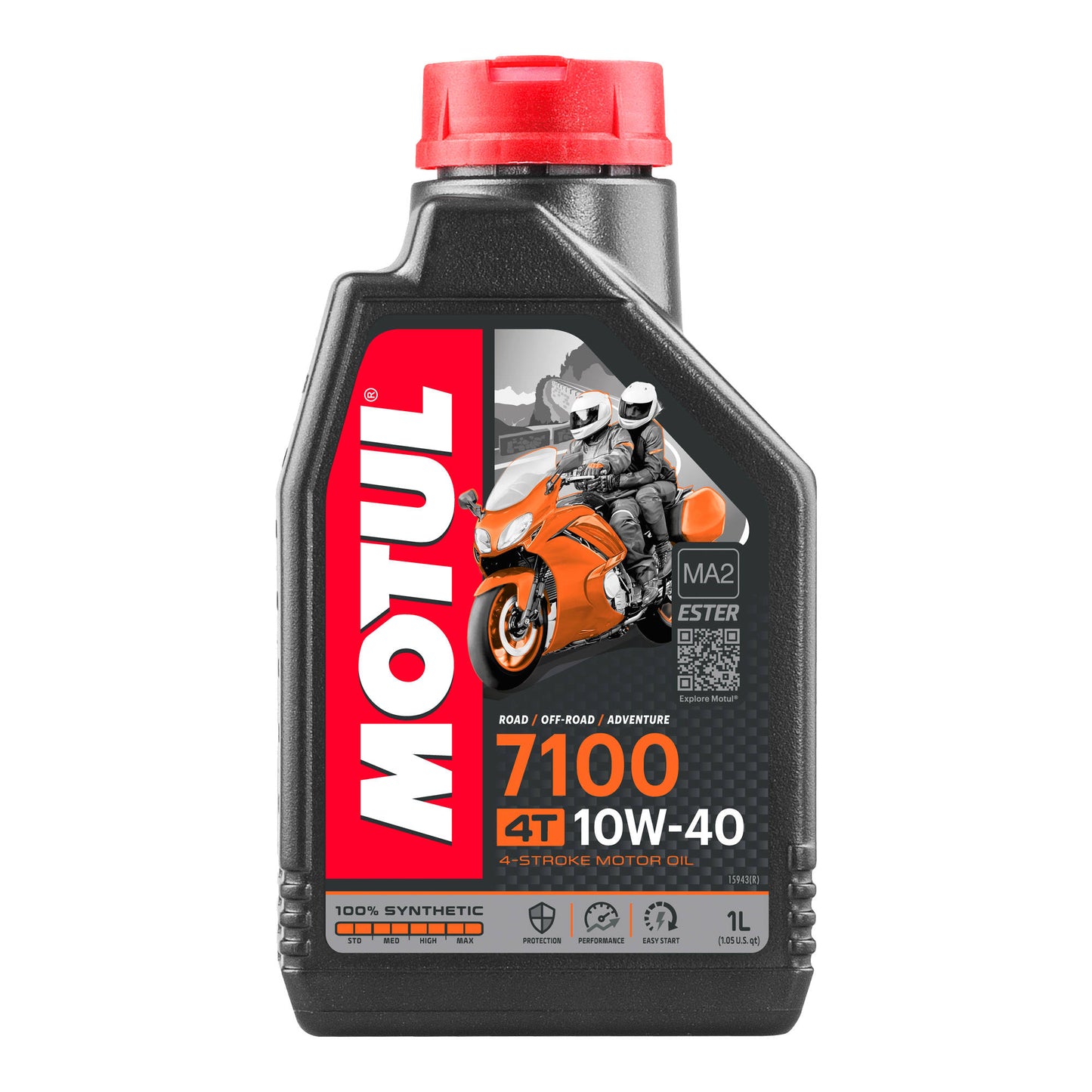 Motul 7100 10W40 4T Promo Pack 4 x 4 Litres + 1 Litre