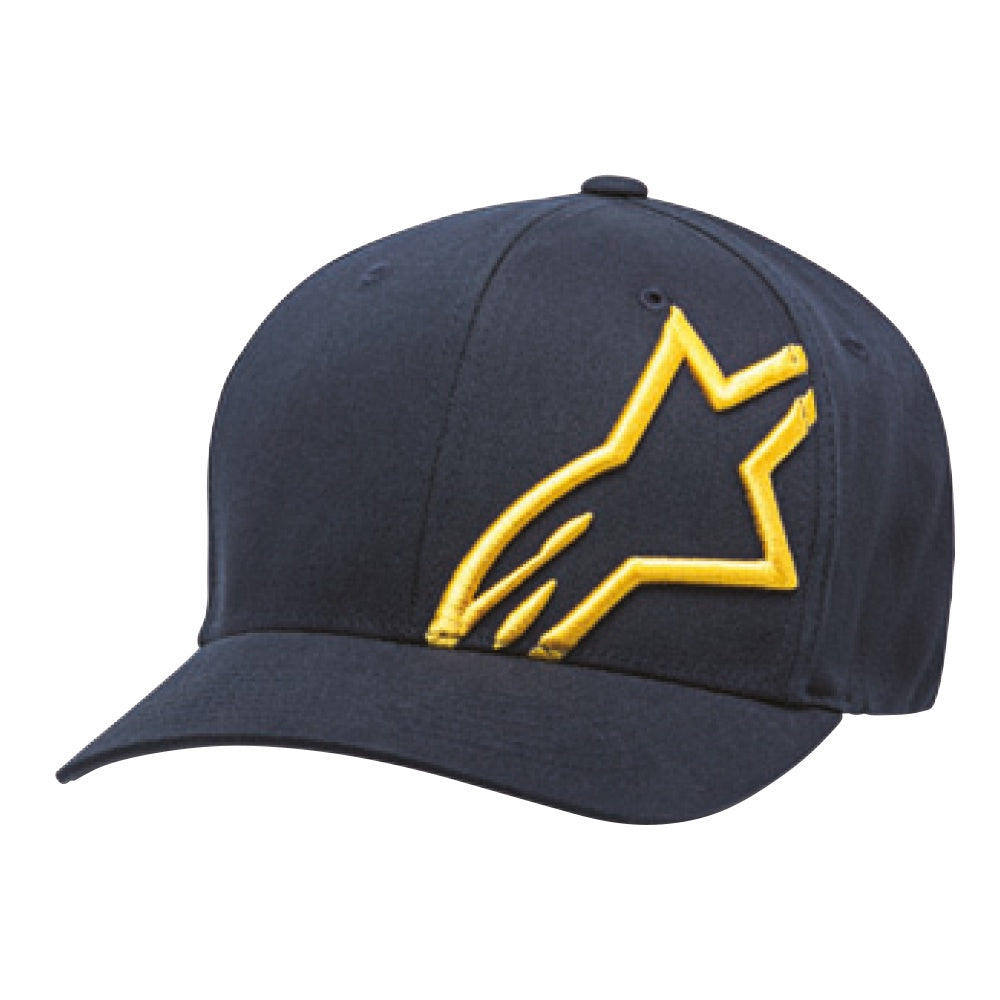 Alpinestars Corp Shift 2 Flexfit Hat - Navy / Gold