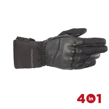 365 Water Resistant 4 in 1 Glove - Black