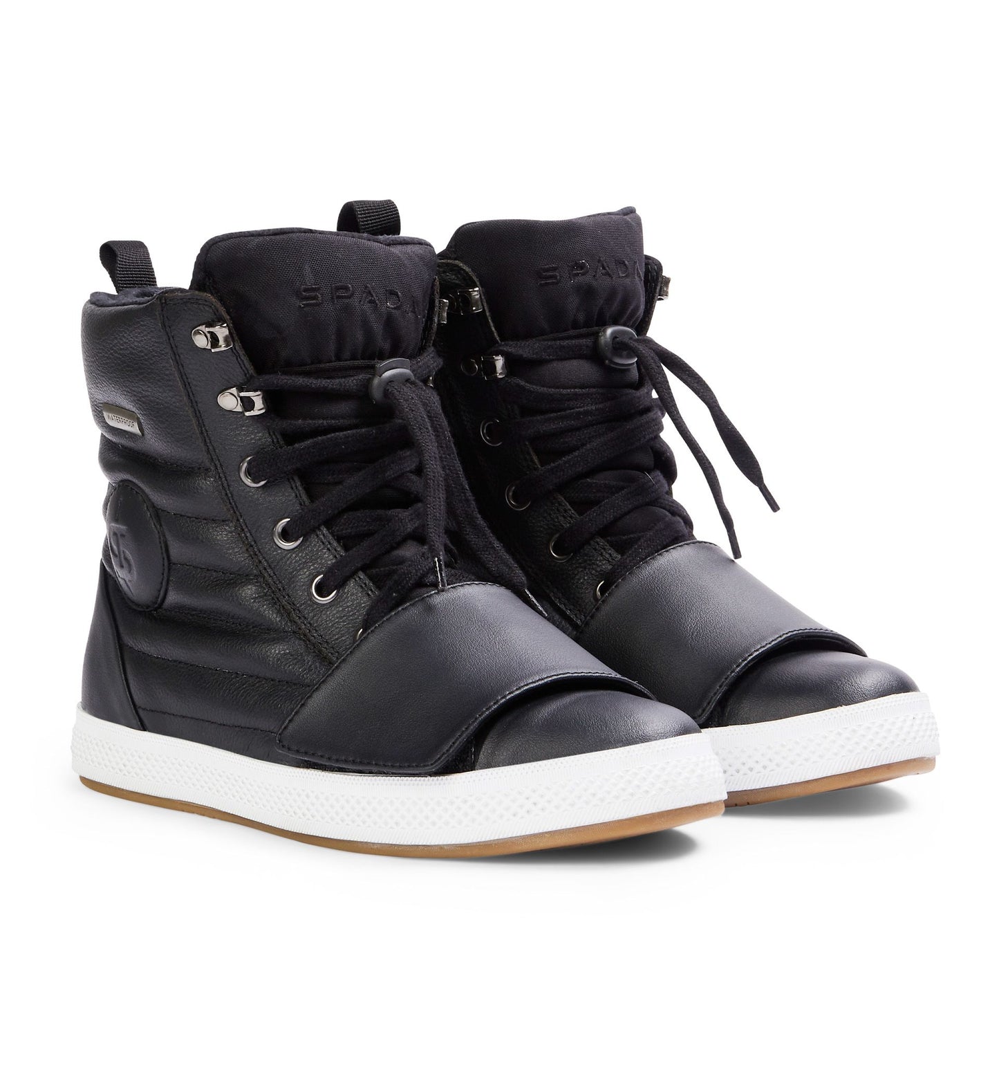 Spada Heat CE Waterproof High Top Trainers - Black / White