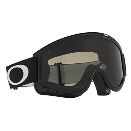 Oakley L Frame Sand MX Goggle - Dark Grey and Clear