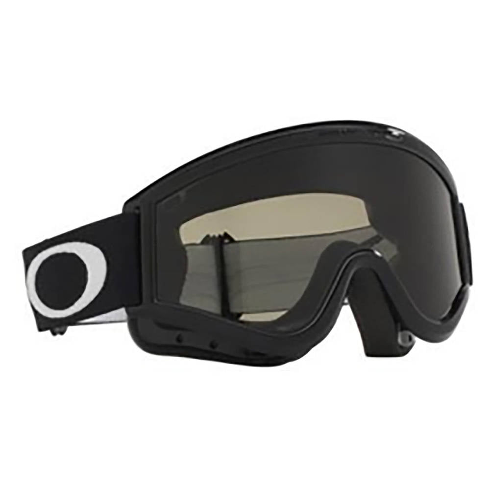 Oakley L Frame Sand MX Goggle - Dark Grey and Clear