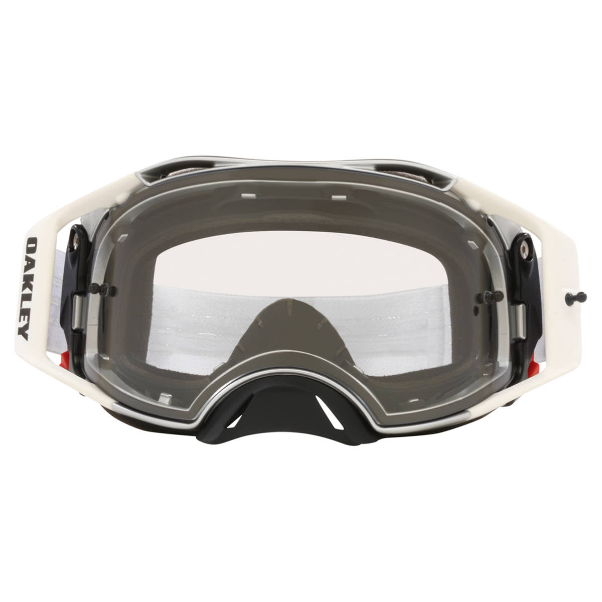 Oakley Airbrake Tuff Blocks White MX Goggle