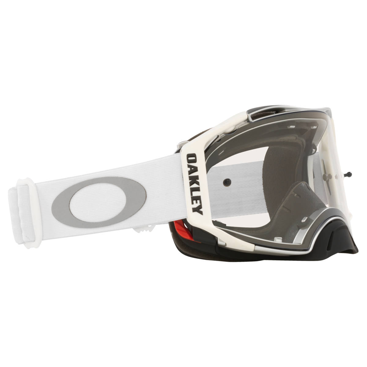 Oakley Airbrake Tuff Blocks White MX Goggle