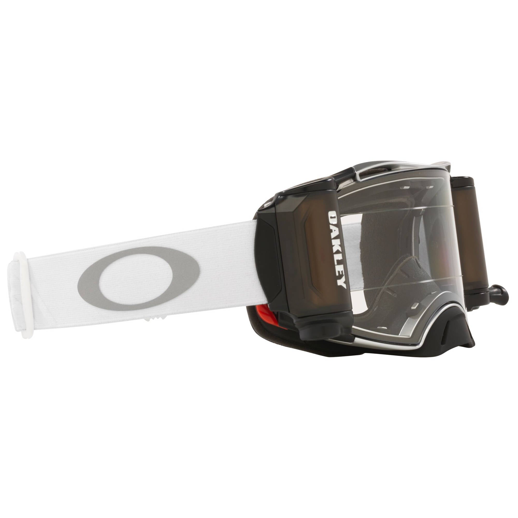 Oakley Airbrake Tuff Blocks White Roll Off MX Goggle