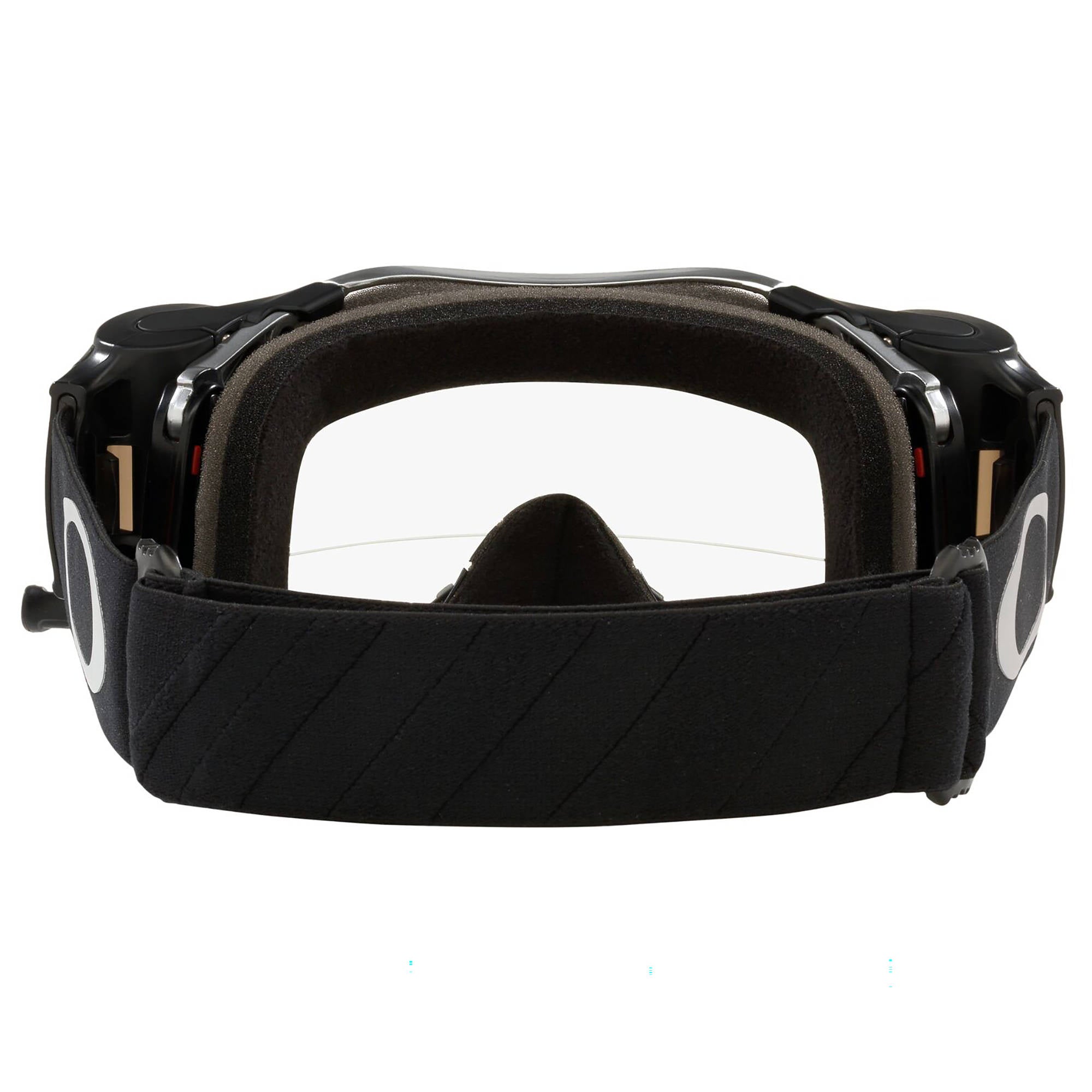 Oakley Airbrake Tuff Blocks Black Gun Roll Off MX Goggle