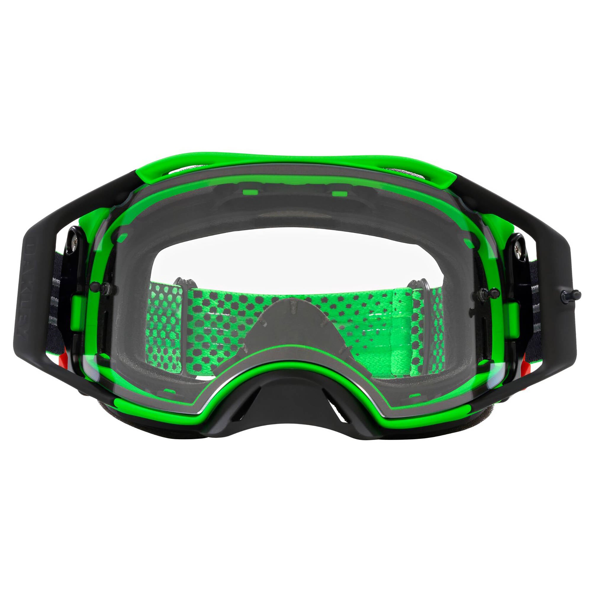 Oakley Airbrake Moto Green MX Goggle