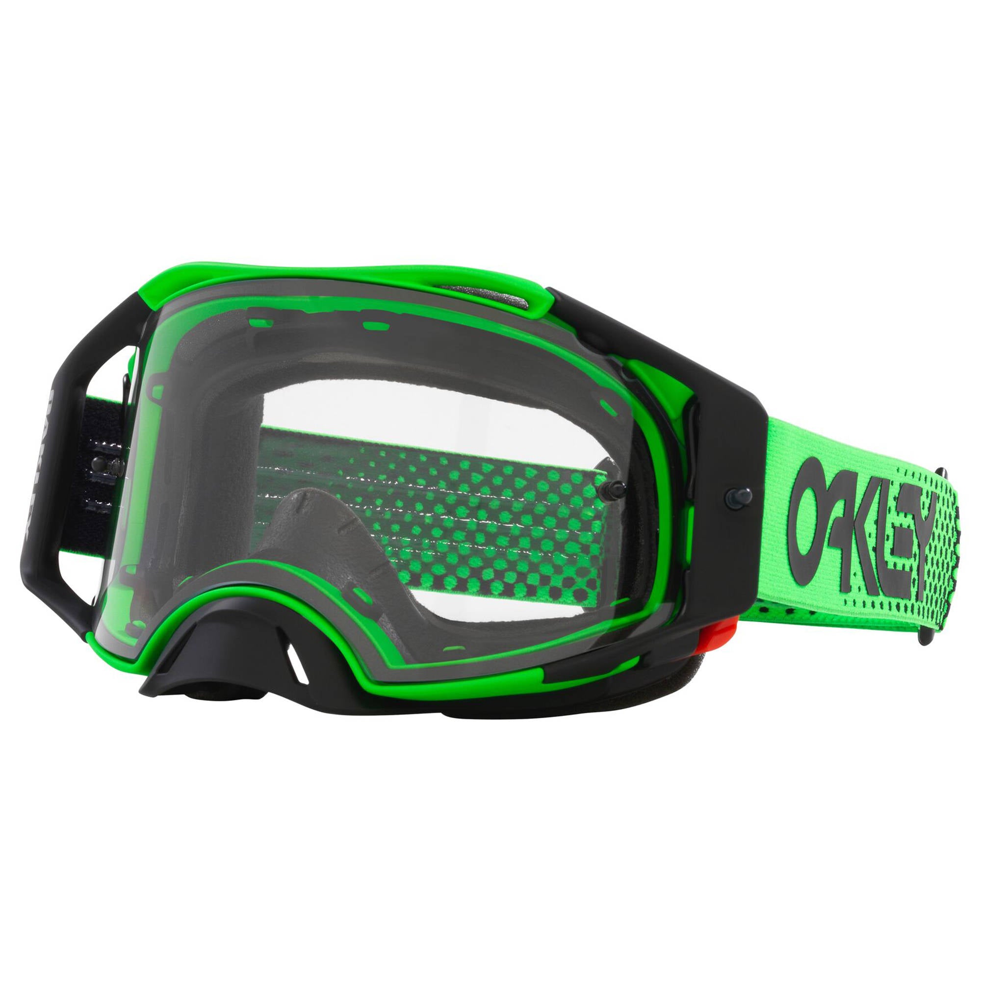 Oakley Airbrake Moto Green MX Goggle
