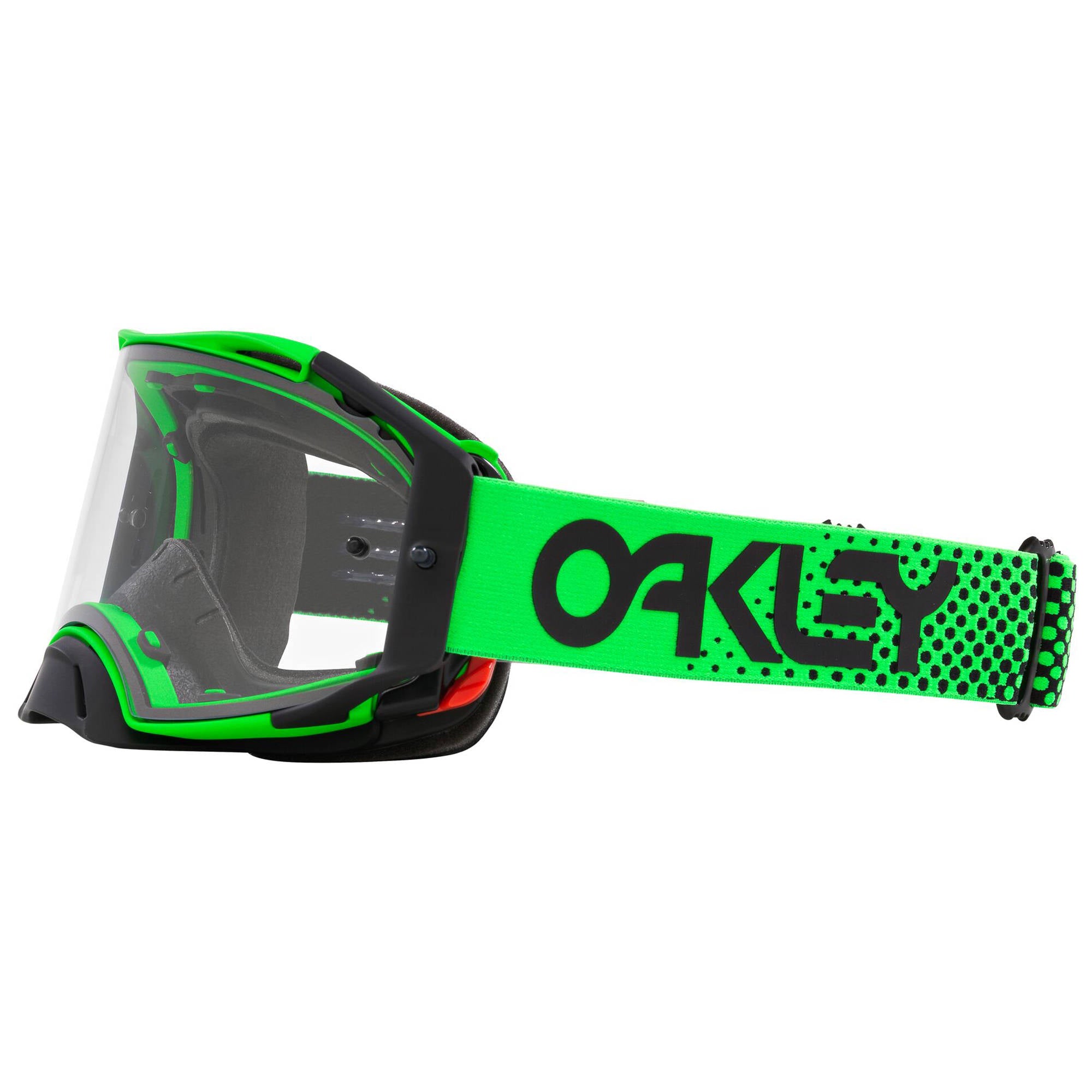 Oakley Airbrake Moto Green MX Goggle