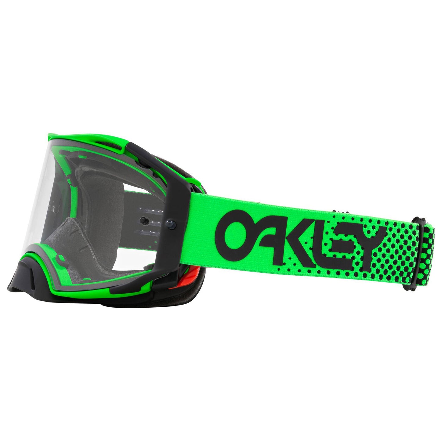 Oakley Airbrake Moto Green MX Goggle