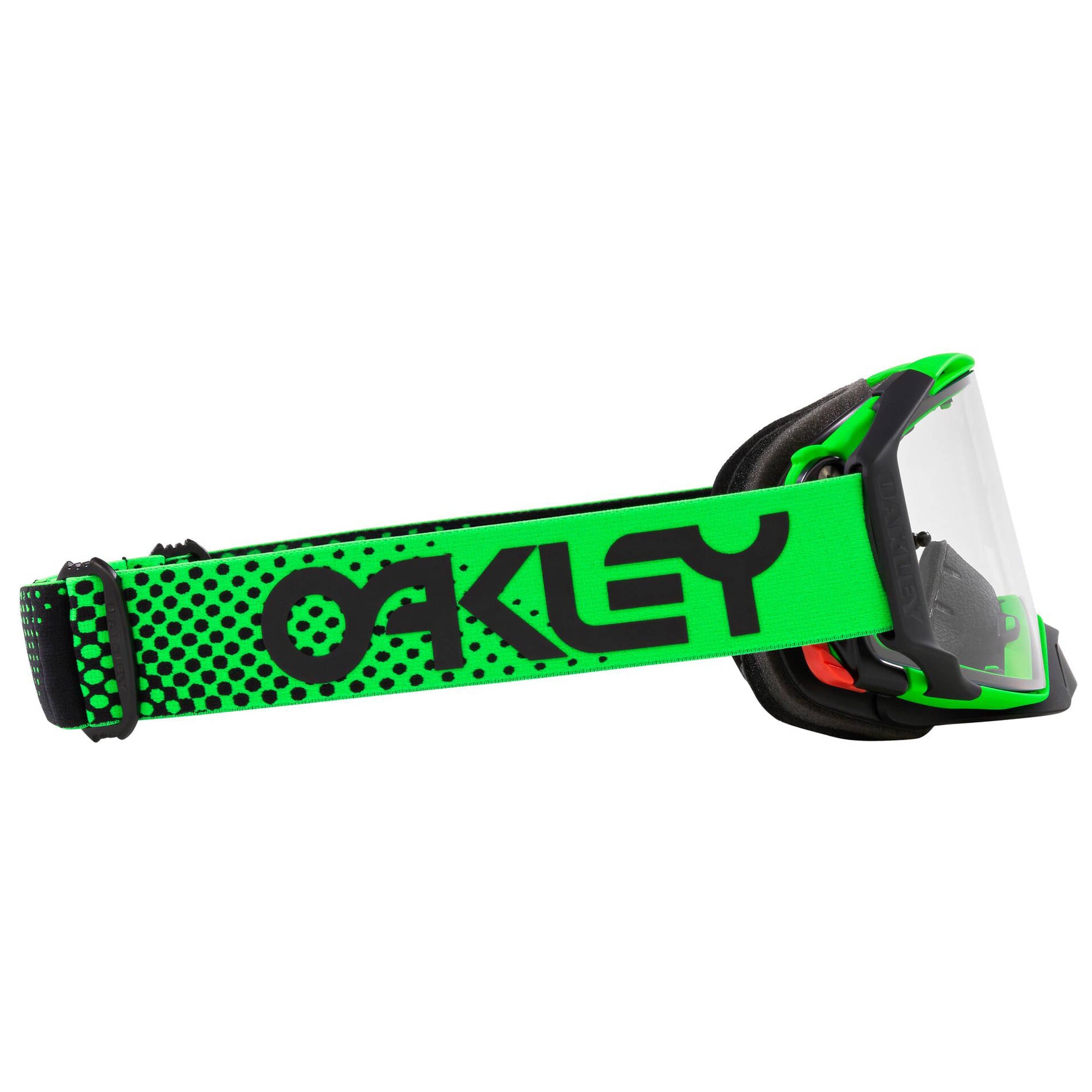 Oakley Airbrake Moto Green MX Goggle