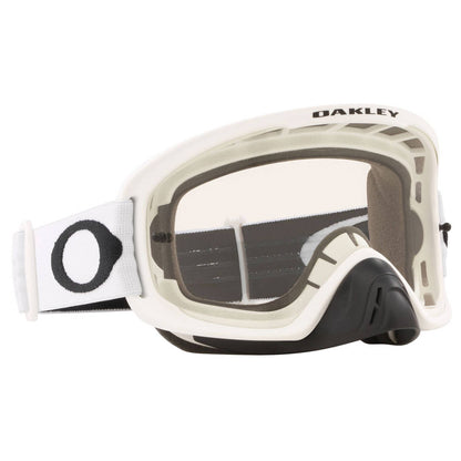 Oakley O Frame 2.0 Pro Matte White MX Goggles - Clear Lens