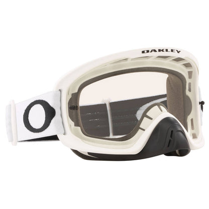 Oakley O Frame 2.0 Pro Matte White MX Goggles - Clear Lens