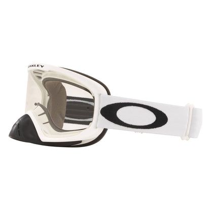 Oakley O Frame 2.0 Pro Matte White MX Goggles - Clear Lens