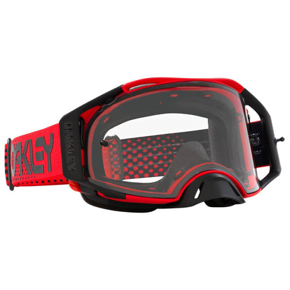 Oakley Airbrake Moto Red B1B MX Goggles - Torch Prizm Lens