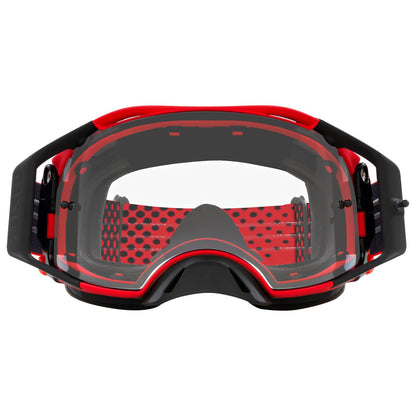 Oakley Airbrake Moto Red B1B MX Goggles - Torch Prizm Lens