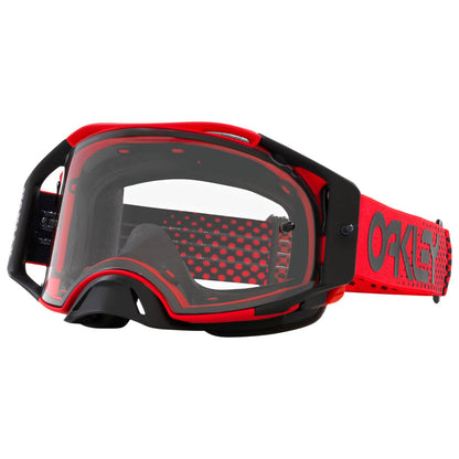 Oakley Airbrake Moto Red B1B MX Goggles - Torch Prizm Lens