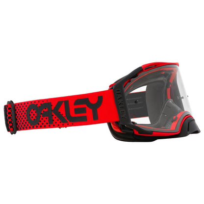 Oakley Airbrake Moto Red B1B MX Goggles - Torch Prizm Lens
