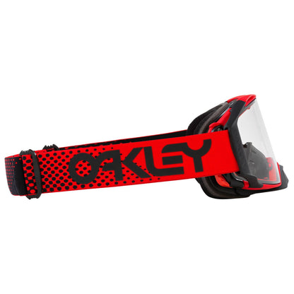 Oakley Airbrake Moto Red B1B MX Goggles - Torch Prizm Lens