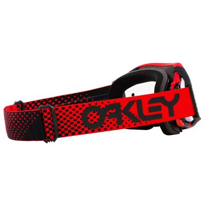 Oakley Airbrake Moto Red B1B MX Goggles - Torch Prizm Lens