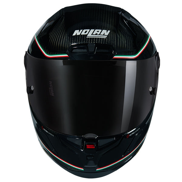 Nolan X-804 RS Carbon Full Face Helmet Asso Di Picche 341 - Black / White / Red / Green