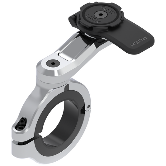 Quad Lock Motorcycle Handlebar Mount Pro Chrome - Large