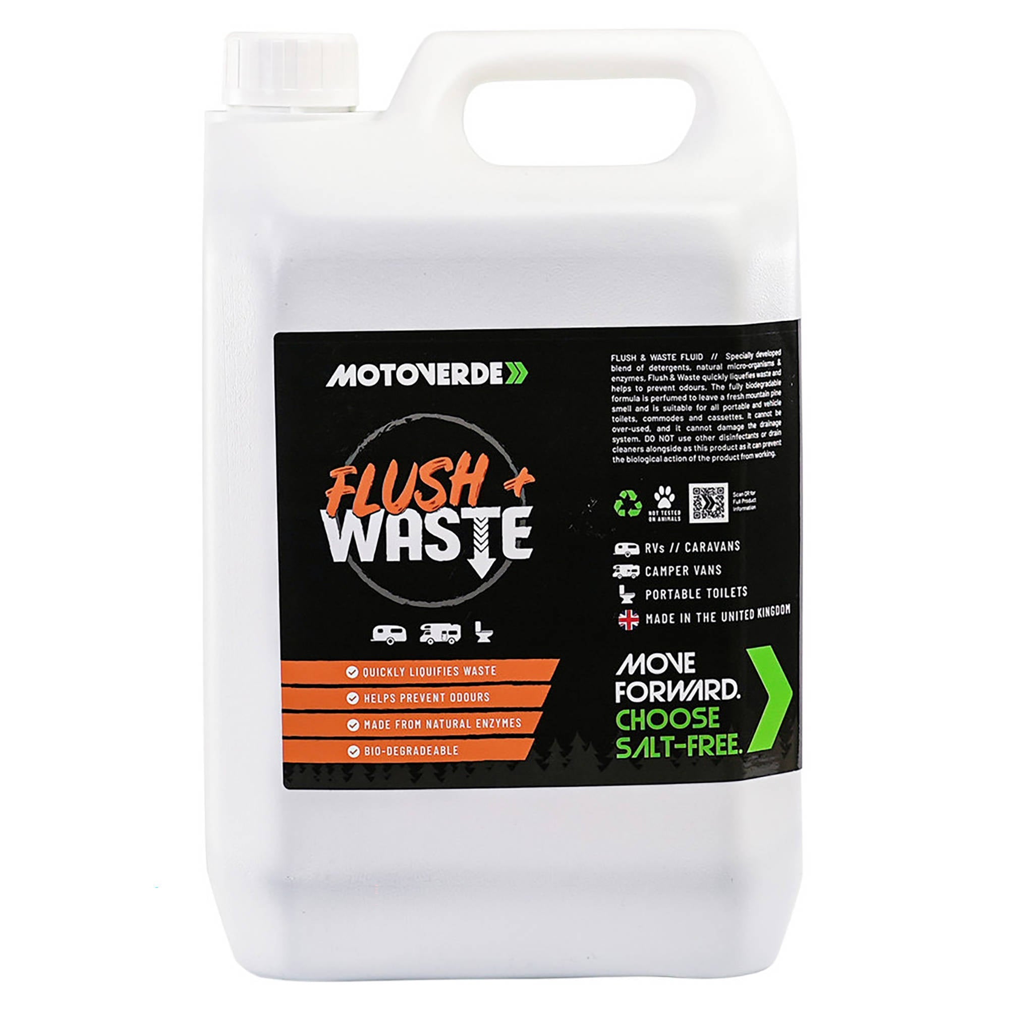 MotoVerde Flush / Waste Fluid 5 Litre