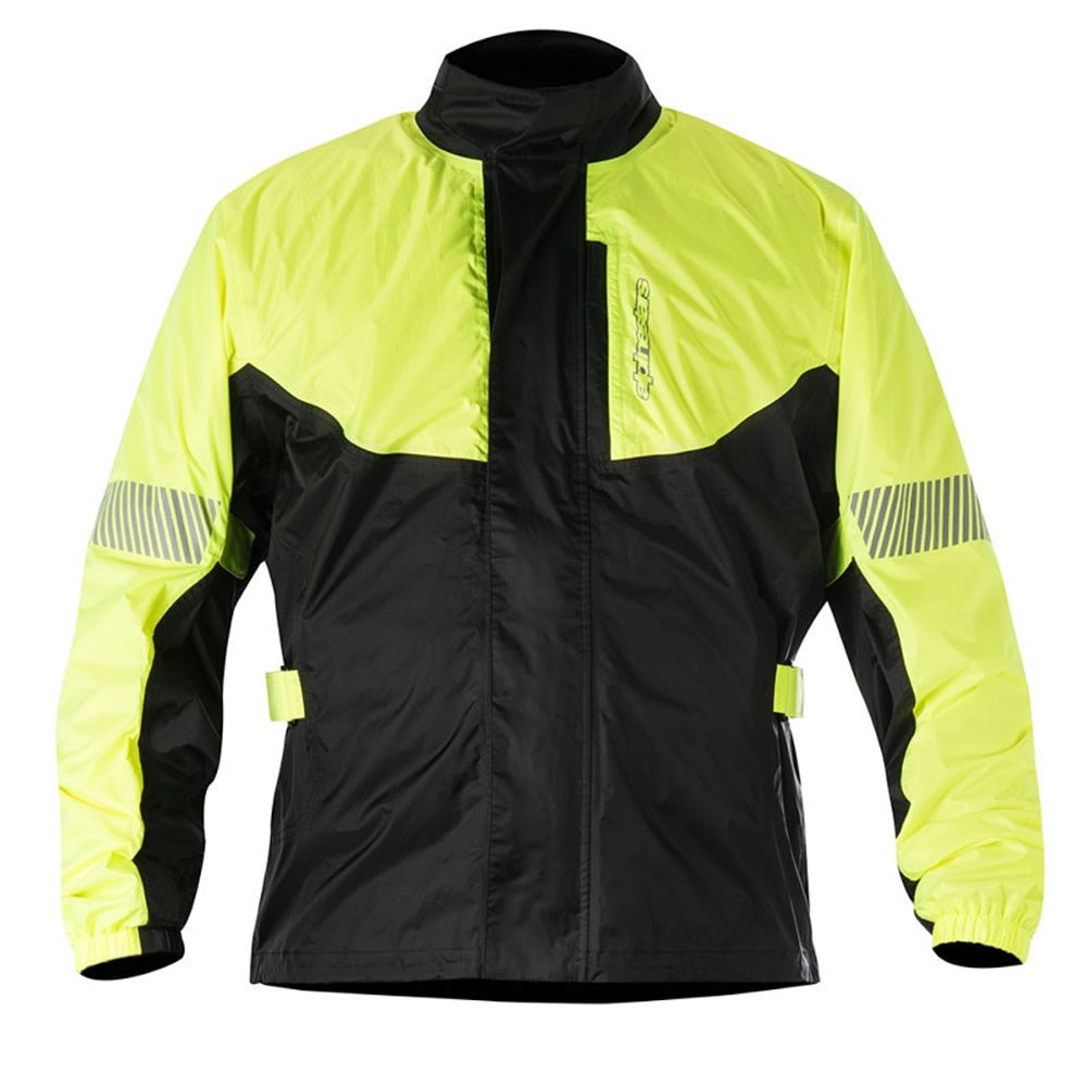 Alpinestars Hurricane Waterproof Rain Jacket - Fluo / Black