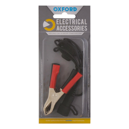 Oxford Crocodile clips to USA / SAE connector (0.5mtr lead)
