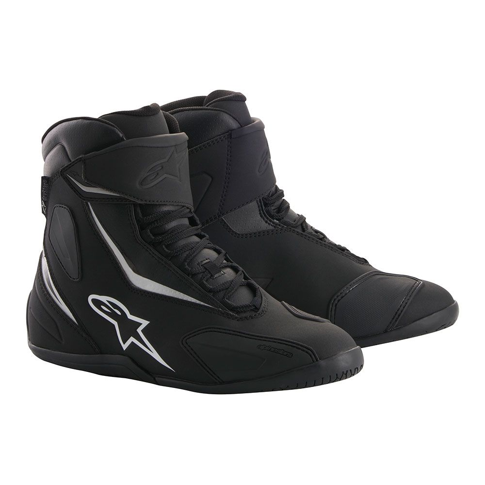 Alpinestars Fastback 2 Drystar Waterproof Shoes - Black / White