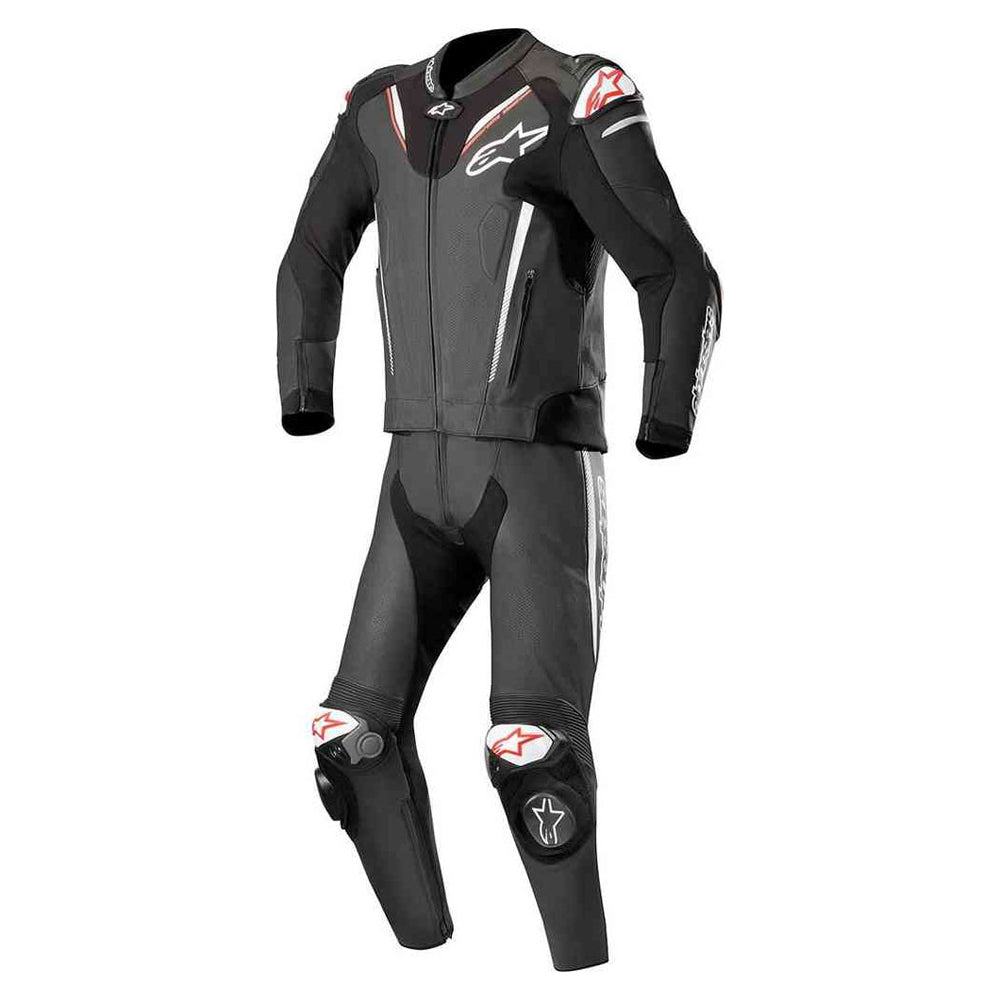 Alpinestars Atem V3 2 Piece Leather Suit - Black / White