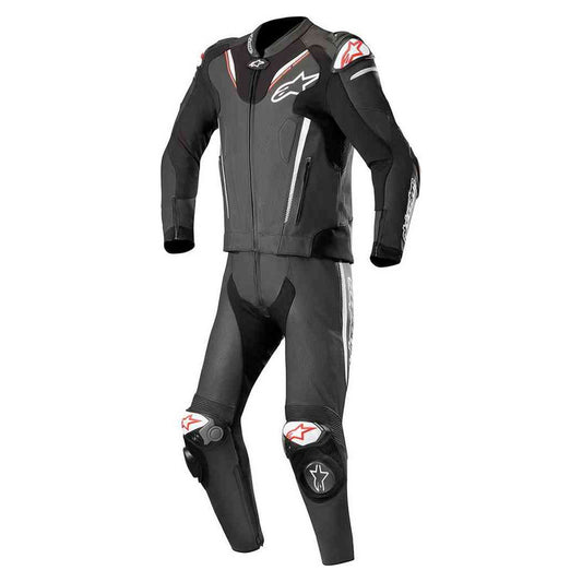 Alpinestars Atem V3 2 Piece Leather Suit - Black / White