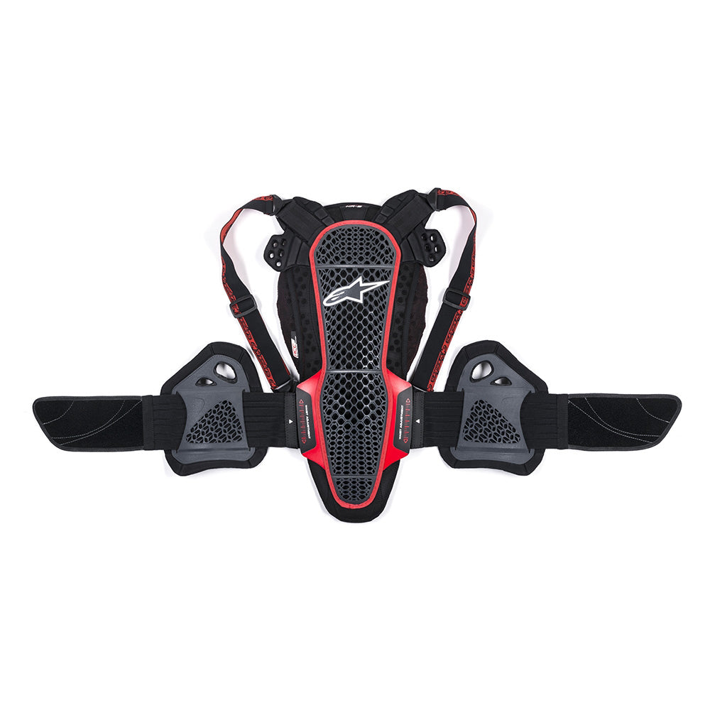 Alpinestars Nucleon KR-3 Smoke Black Red .
