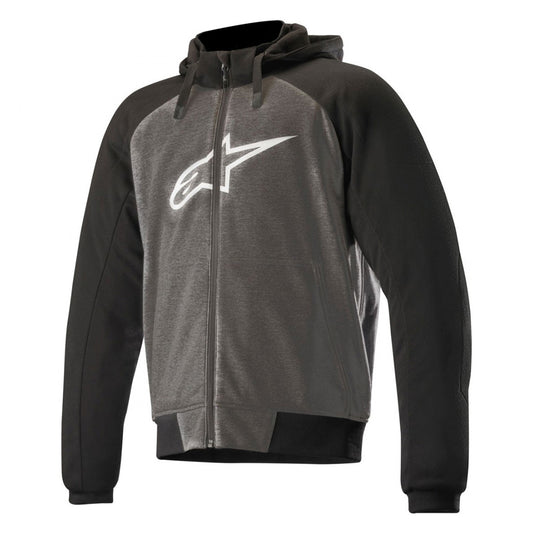 Alpinestars Chrome Sports Hoodie - Anthracite Black & White