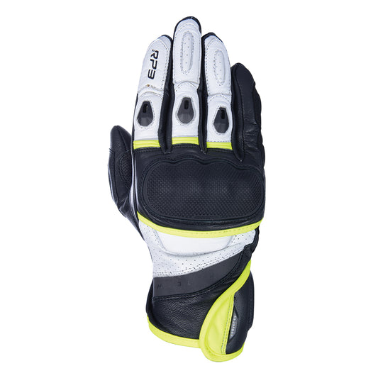Oxford RP-3 MS Short Sports Glove Black / White / Fluo S