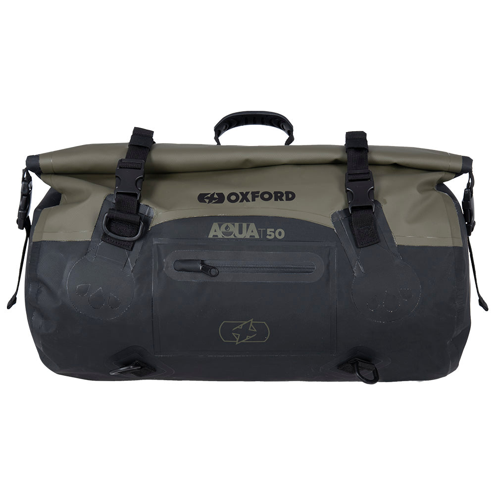 Oxford AQUA T-50 Roll Bag - Khaki / Black