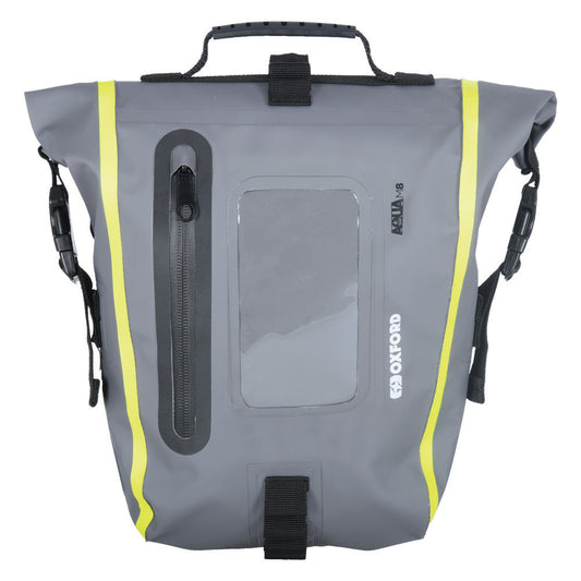 Oxford Aqua M8 Tank Bag Black / Grey / Fluo