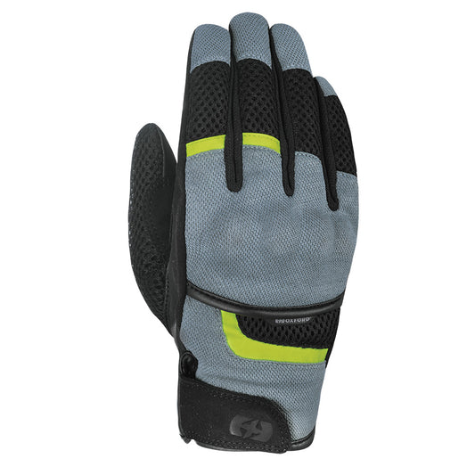 Oxford Brisbane Air Mens Short Summer Gloves - Charcoal / Black