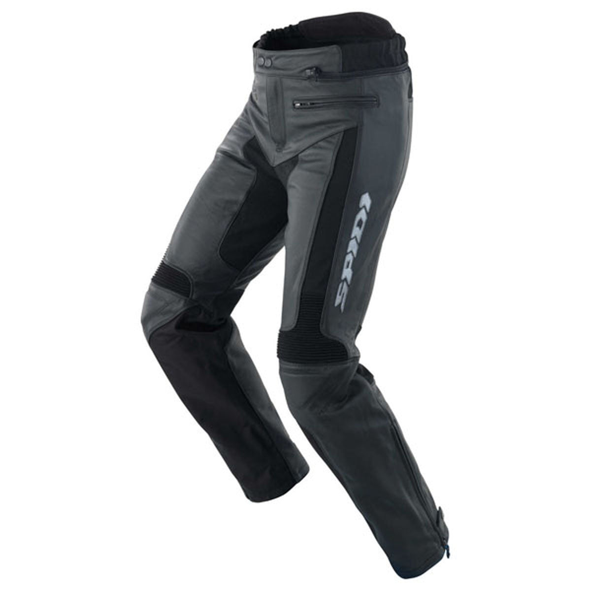 Spidi Teker Leather Sports Touring Trousers - Black