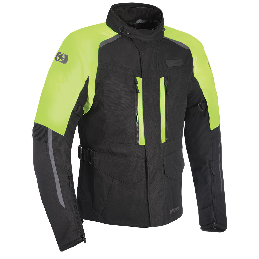 Oxford Continental Advanced Jacket - Black / Fluo