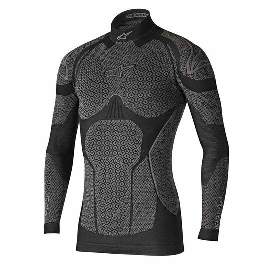 Alpinestars Ride Tech Winter Long Sleeve Base Layer - Black / Grey