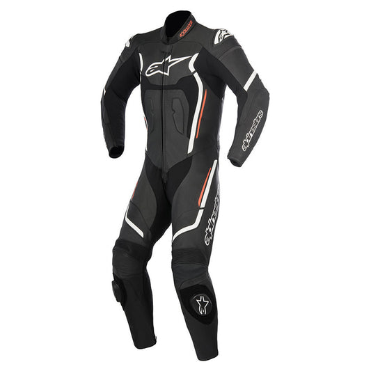 Alpinestars Stella Motegi V2 1Pc Leather Suit Black / White / Red Fluo