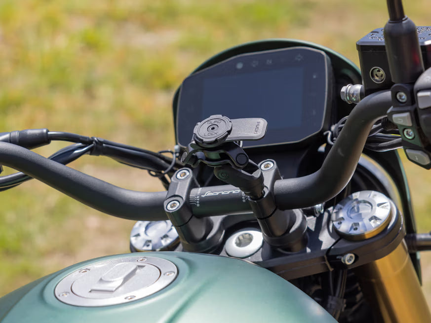 Quad Lock Motorcycle Handlebar Clamp Mount Pro