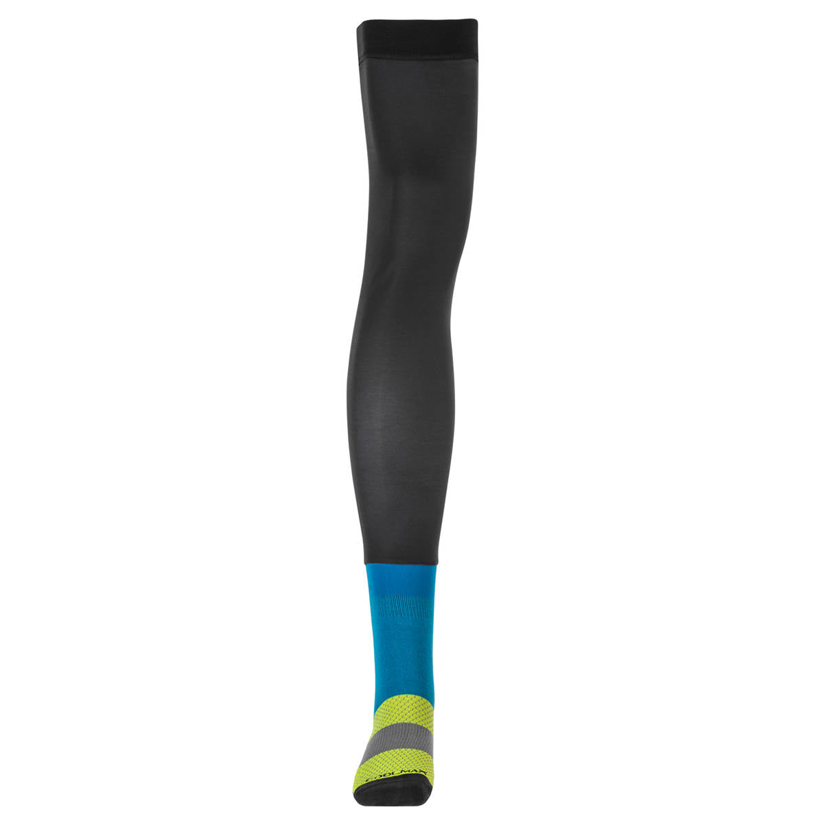 Fly Knee Brace Socks - Hi-Vis / Black / Blue