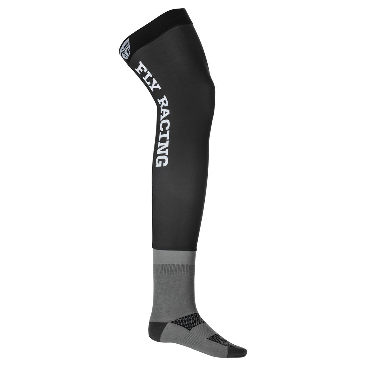 Fly Knee Brace Socks - Black / Grey / White