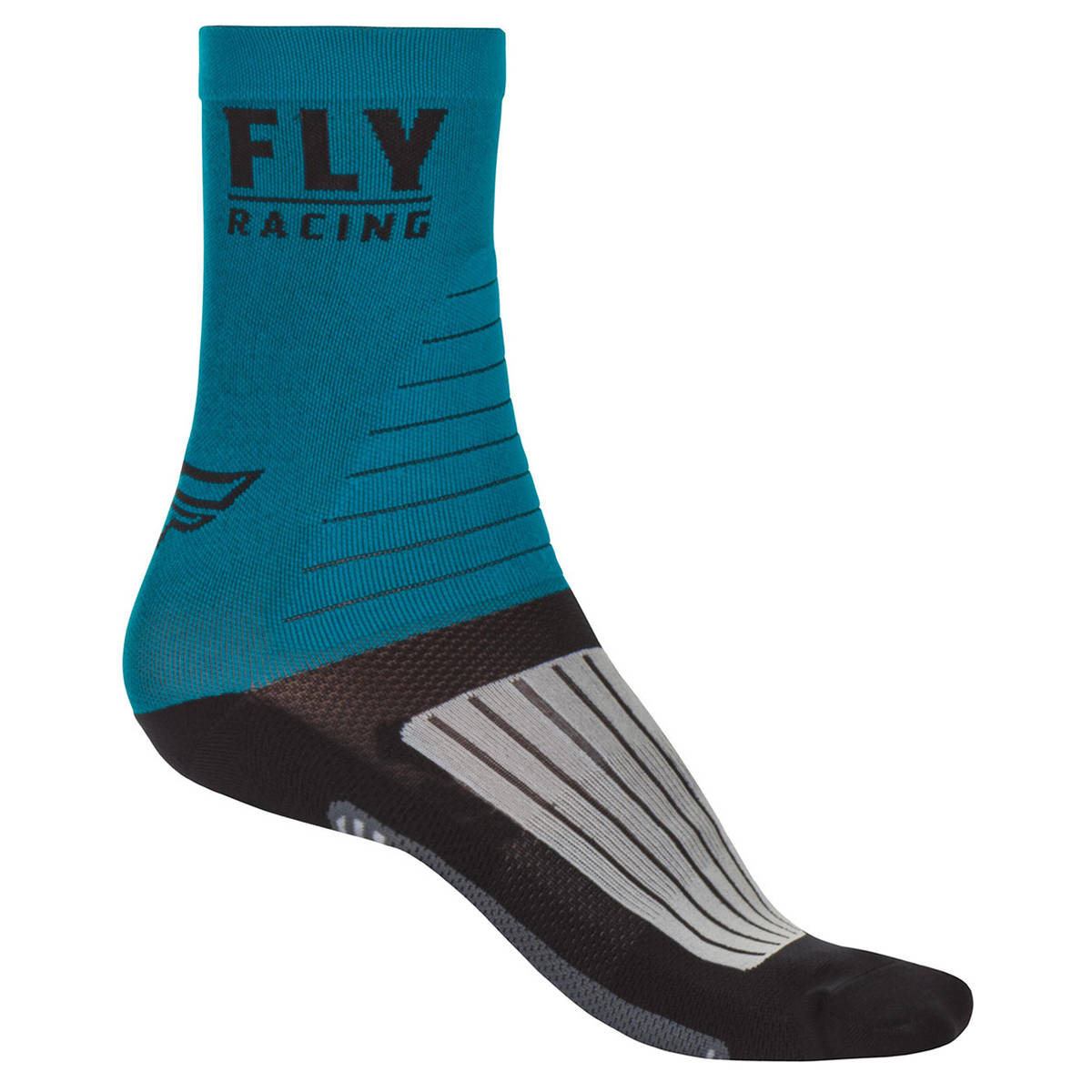 Fly Bike Factory Rider Socks - Blue / Black / Grey